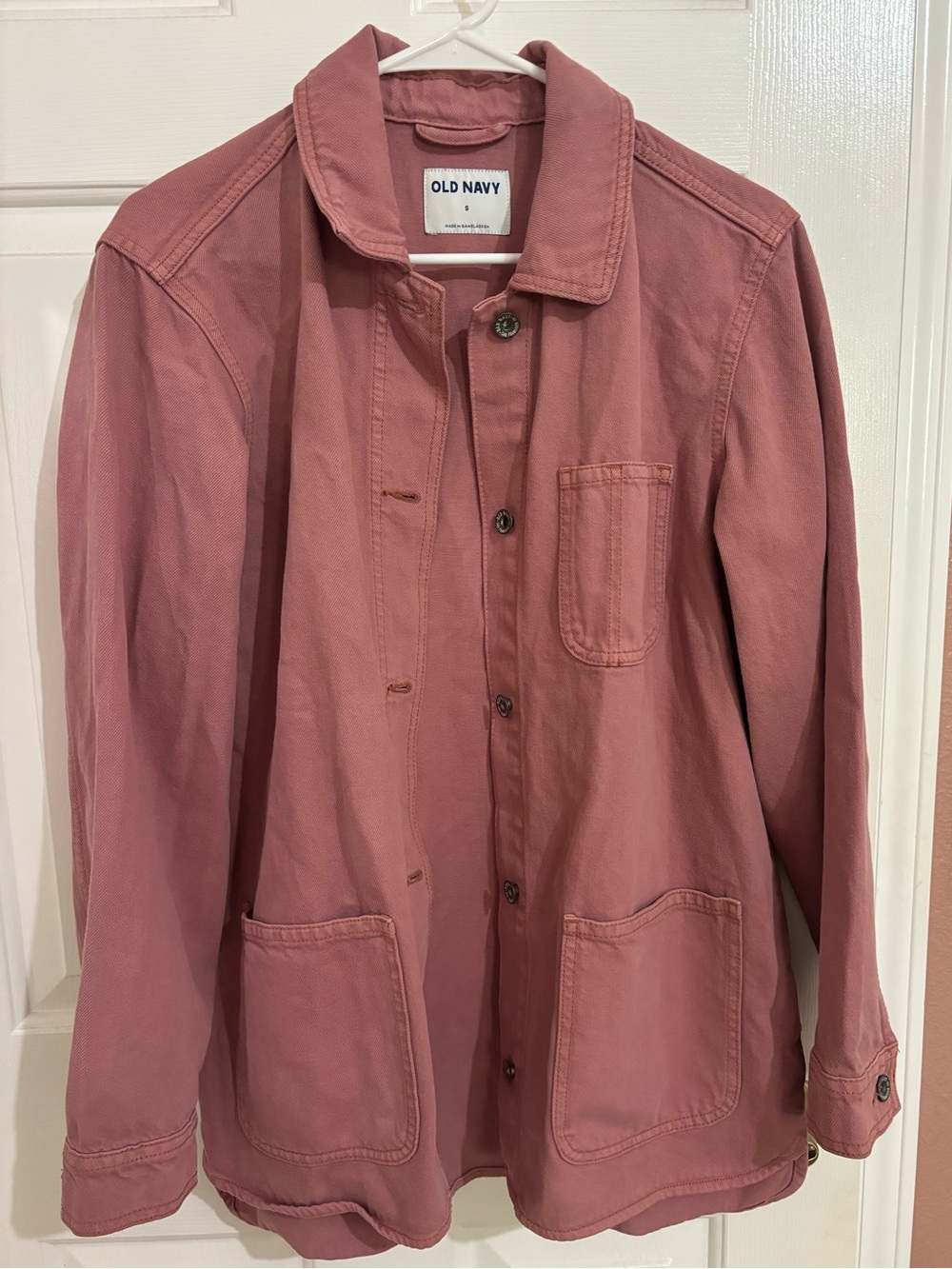 Old Navy Pink Chore Coat